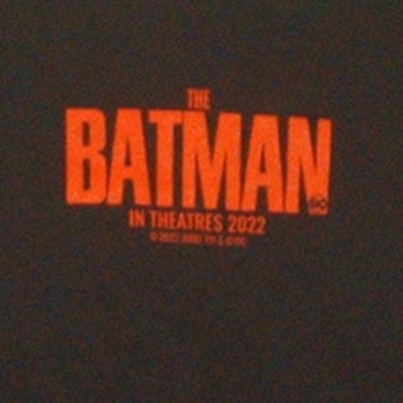 The Batman movie advertising double-sided T-shirt - New - size large - Picture 4 of 4